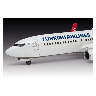 Збірна модель-копія Revell набір Літак Boeing 737-800 'Turkish Airlines', рів 4, м: 1:144