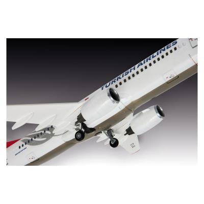 Збірна модель-копія Revell набір Літак Boeing 737-800 'Turkish Airlines', рів 4, м: 1:144