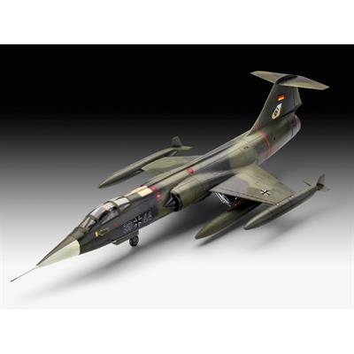 Збірна модель-копія Revell набір Винищувач F-104 «Старфайтер» рівень 4 масштаб 1:72