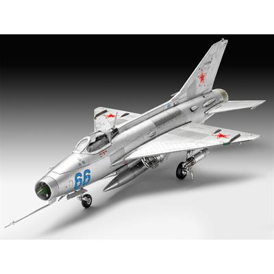Збірна модель-копія Revell набір Винищувач MiG-21 F-13 Fishbed рівень 4 масштаб 1:72