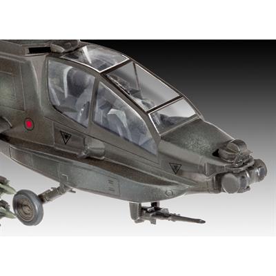 Збірна модель-копія Revell набір Бойовий вертоліт AH-64A Апач рівень 3 масштаб 1:100