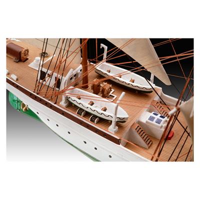 Збірна модель-копія Revell Набір корабель Gorch Fock рівень 3 масштаб 1:350