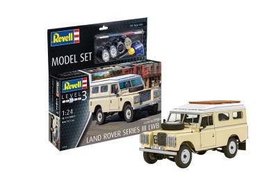 Збірна модель-копія Revell набір автомобіль Land Rover Series III LWB , рів 3, м: 1:24
