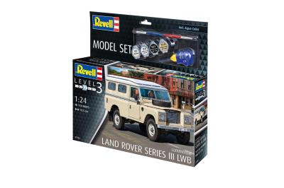Збірна модель-копія Revell набір автомобіль Land Rover Series III LWB , рів 3, м: 1:24