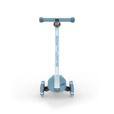 Самокат Scoot and Ride серії Highwaykick-3s з колесами що світяться сіро-синій, 3+