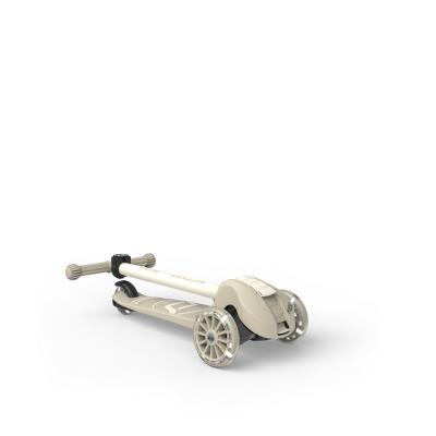 Самокат Scoot and Ride серії Highwaykick-3s з колесами що світяться світло-сірий, 3+