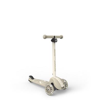 Самокат Scoot and Ride серії Highwaykick-3s з колесами що світяться світло-сірий, 3+