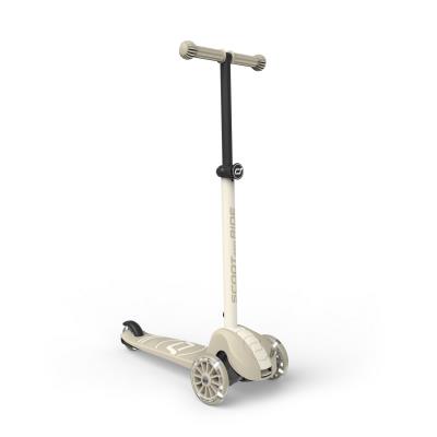 Самокат Scoot and Ride серії Highwaykick-3s з колесами що світяться світло-сірий, 3+