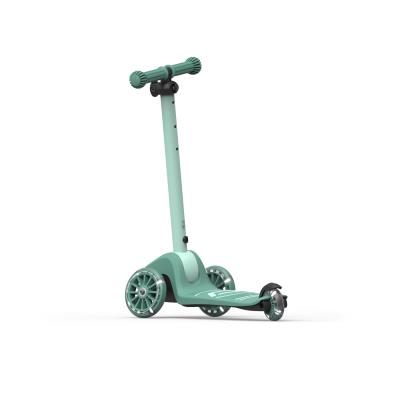 Самокат Scoot and Ride серії Highwaykick-3s з колесами що світяться сіро-зелений, 3+