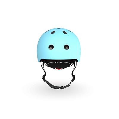 Шолом захисний дитячий Scoot and Ride, лохина, з ліхтариком, 51-53см