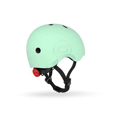 Шолом захисний дитячий Scoot and Ride, ківі, з ліхтариком, 51-53см