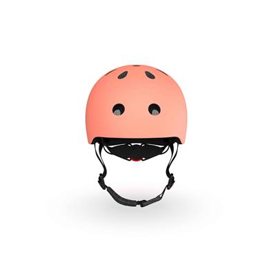 Шолом захисний дитячий Scoot and Ride, персик, з ліхтариком, 51-53см