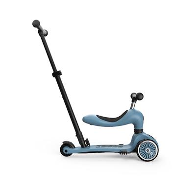 Самокат Scoot and Ride серії Highwaykick-1 Push and Go сіро-синій, до 5років