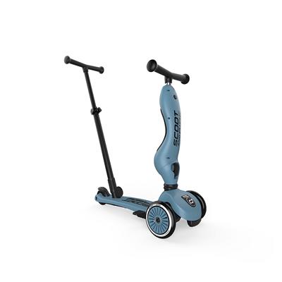 Самокат Scoot and Ride серії Highwaykick-1 Push and Go сіро-синій, до 5років