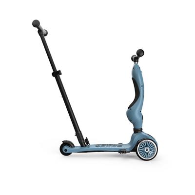 Самокат Scoot and Ride серії Highwaykick-1 Push and Go сіро-синій, до 5років