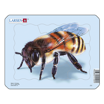 Пазл рамка-вкладиш LARSEN серії МІНІ Бджола