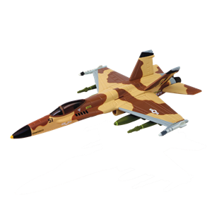 Объемный пазл Истребитель F/A-18C Desert Hornet