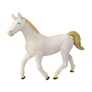 Объемный пазл  Белая лошадь