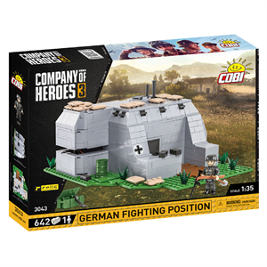 Конструктор COBI Company of Heroes 3 Німецький дот, 642 деталей