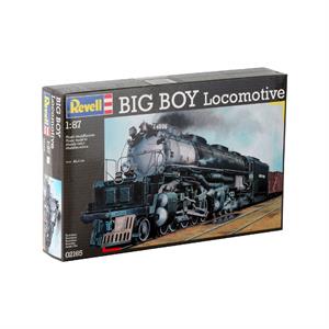 Збірна модель-копія Revell Локомотив Big Boy Locomotive рівень 3 масштаб 1:87