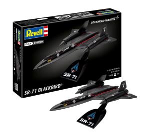 Збірна модель-копія Revell модель літак Lockheed SR-71 Blackbird®, рів 2, м: 1:110