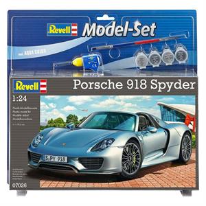 Збірна модель-копія Revell Набір автомобіль Porsche 918 Spyder рівень 4 масштаб 1:24