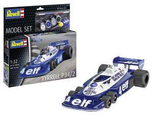 Збірна модель-копія Revell набір автомобіль Tyrrell P34/2 6-Wheeler, рів 4, м: 1:32