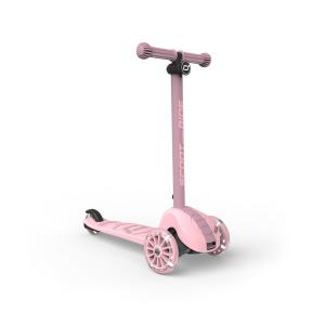 Самокат Scoot and Ride серії Highwaykick-3s з колесами що світяться пастельно-рожевий, 3+