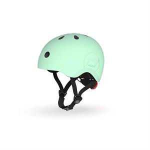 Шолом захисний дитячий Scoot and Ride, ківі, з ліхтариком, 51-53см