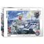 Пазл Eurographics Вид на Париж. Марк Шагал, 1000 елементів