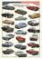 Пазл Eurographics Американські авто 1950х, 1000 елементів