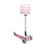 Самокат GLOBBER серії GO UP ACTIVE 360 пастельно-рожевий, до 20/50кг, 1+, колеса світяться