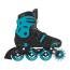 Роликові ковзани GLOBBER GO SCATES LIGHTS аква р.34-37, до 60кг, 5+