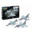 Збірна модель-копія Revell набір до 70 річниці ВПС Німеччини 3 літаки, рів 5, м: 1:72