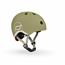 Шолом захисний дитячий Scoot and Ride, оливковий з ліхтариком 45-51см