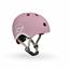 Шолом захисний дитячий Scoot and Ride, пастельно-бузковий з ліхтариком 45-51см