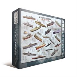 Пазл Eurographics Кораблі другої світової війни, 1000 елементів