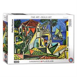 Пазл Eurographics Середземноморський пейзаж Пабло Пікассо, 1000 елементів