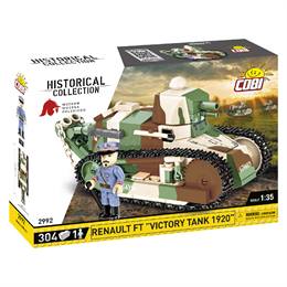 Конструктор COBI Перша Світова Війна Танк Рено FT-17 Перемога, 304 деталей