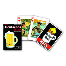 Карти гральні PIATNIK Німецьке пиво, 1 колода х 55 карт