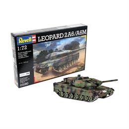 Збірна модель-копія Revell Танк Леопард 2A6/A6M рівень 4 масштаб 1:72