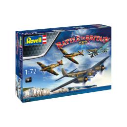 Збірна модель-копія Revell На честь 85-річчя Битви за Британію 4 літаки, рів 5, м: 1:72
