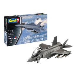 Збірна модель-копія Revell Літак Lockheed Martin F-35A Lightning II, рів 4, м: 1:72
