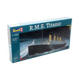 Збірна модель-копія Revell Корабель Титанік рівень 3 масштаб 1:1200