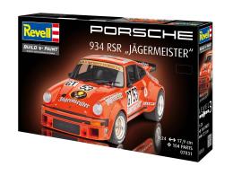 Збірна модель-копія Revell модель автомобіль Porsche 934 RSR 