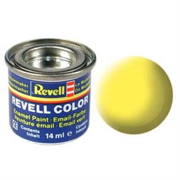 Краска эмалевая Revell № 15. Желтая матовая.  14 мл.