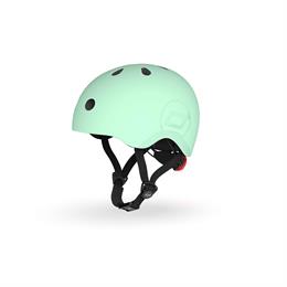 Шолом захисний дитячий Scoot and Ride, ківі, з ліхтариком, 51-53см